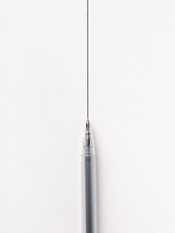 Набор ручек гелевых "Сонет", 2 шт, 0,6 мм (белая, черная) 606x758